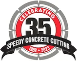 Speedy Concrete Cutting Logo